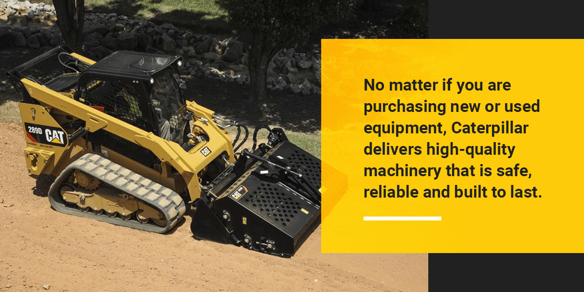Why Choose Cat Landscaping Equipment